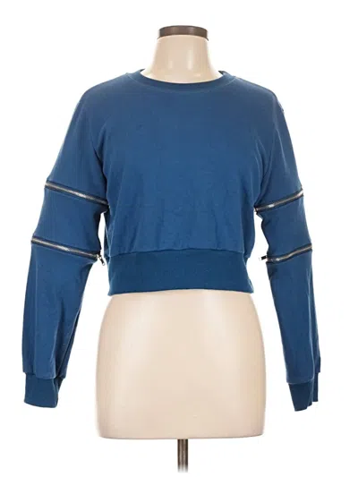 Pre-owned Ma Cherie Collection Pullover Sweater In Blue