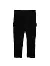 Ma+ Cotton Cargo Pants In Black