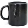 M.a Estudio Black Clay Senorcito Mug In Black