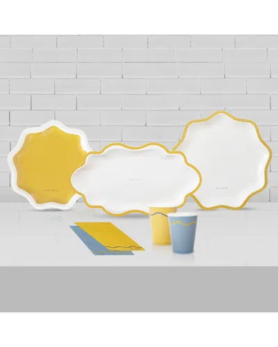 Ma Fête Mustard Mini Tabletop Party Kit In Yellow