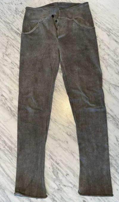 Pre-owned M.a+ Heavy Jersey Pants In Carbon