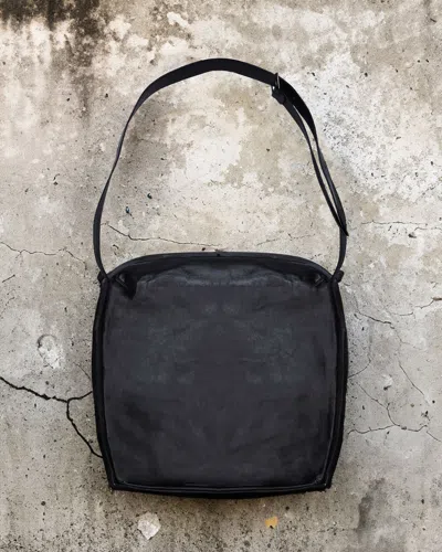 Pre-owned M.a+ Leather Staple Bag In Black