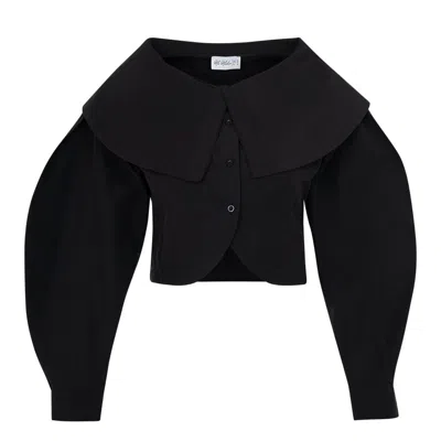 Ma Mulier Women's Aki  Black Shirt