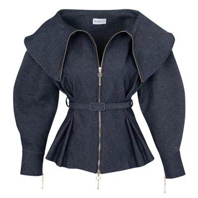 Ma Mulier Women's Blue Zei Jacket