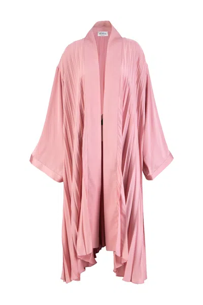 Ma Mulier Women's Green Blanca Kimono In Purple