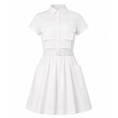 Ma Mulier Women's Nobel White Dress