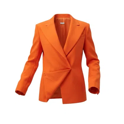 Ma Mulier Women's Pera Orange Blazer