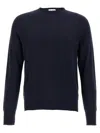 Ma'ry'ya Cashmere Cotton Sweater In Dark Blue