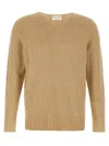 Ma'ry'ya Bouclé Sweater In Beige