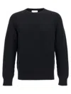 Ma'ry'ya Black Crew-neck Sweater In Black