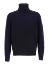 Ma'ry'ya High Neck Sweater In Blue