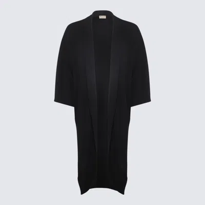 Ma'ry'ya Black Cotton Knitwear