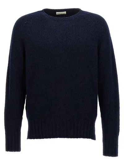 Ma'ry'ya Crew-neck Sweater Sweater, Cardigans Blue