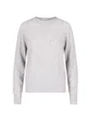 Ma'ry'ya Basic Sweater In Grey Cashmere In Grey