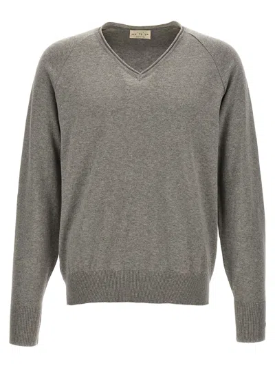 Ma'ry'ya V-neck Sweater Sweater, Cardigans Gray