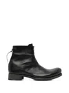 Ma+ Staple-detail Back-zip Boots In Black