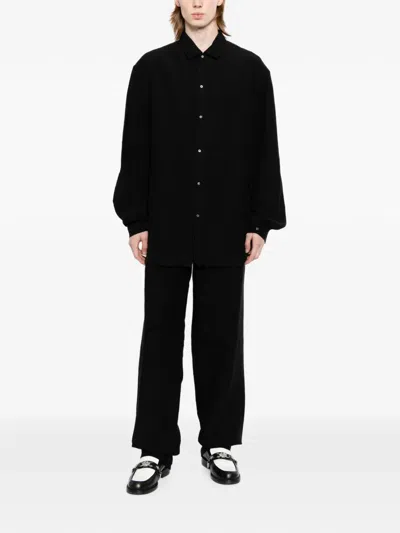 Ma+ Straight Shirt In Black