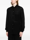 Ma+ Wool Shirt In Black