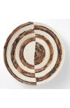 Maadili Collective Extra Large Equal Sides Basket In Brown & Natural Fiber