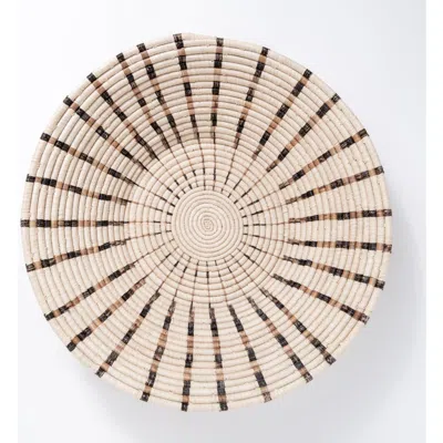Maadili Collective Extra Radial Basket Banana Fiber In Neutral