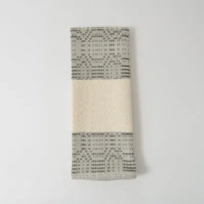 Maadili Collective Homestead Hand Towel In Gray