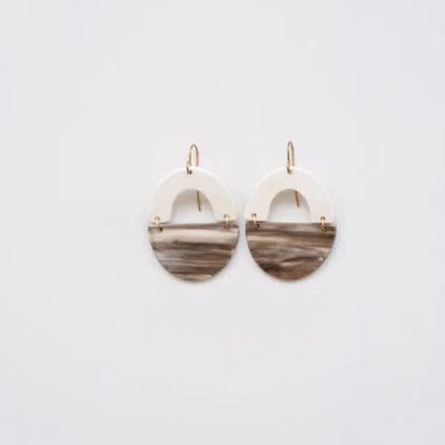 Maadili Collective Horizon Earrings In Multi