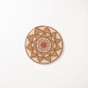 Maadili Collective Radiate Trivet ~ Elevate Collection In Brown