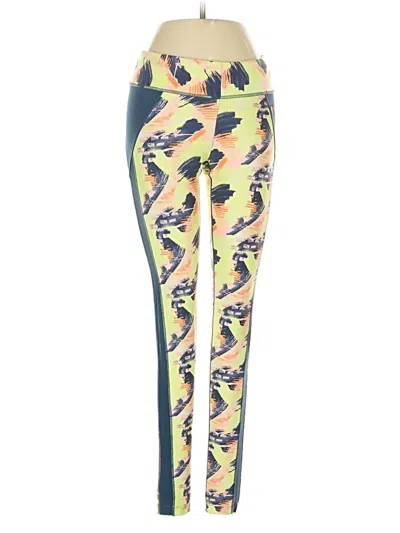 Pre-owned Maaji Active Pants In Yellow
