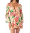 Maaji Agnes Short Dress In Bubbly Blossom In Multi