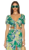 Maaji Crop-top Allie In Green