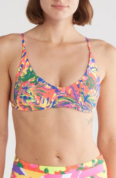 Maaji Amazonas Omg Reversible Bikini Top In Pink