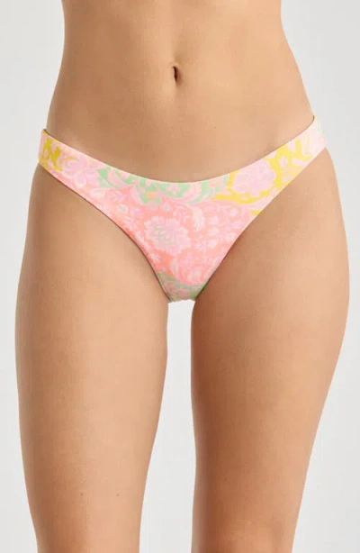 Maaji Arabian Nights Flash Bikini Bottoms In Pink