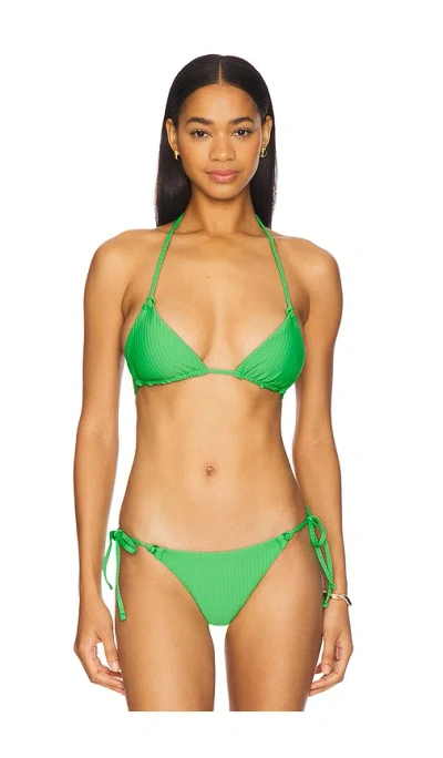 Maaji Balmily Bikini Top In Green