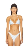 Maaji Balmy Bikini Top In Blue