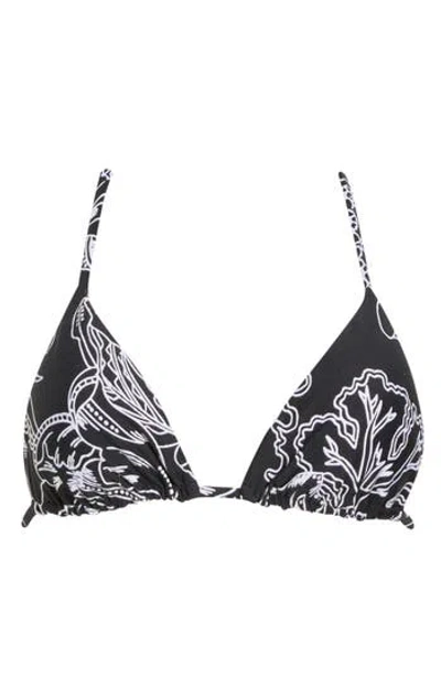 Maaji Balmy Reversible Bikini Top In Brown