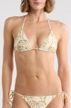 Maaji Balmy Reversible Bikini Top In Multi