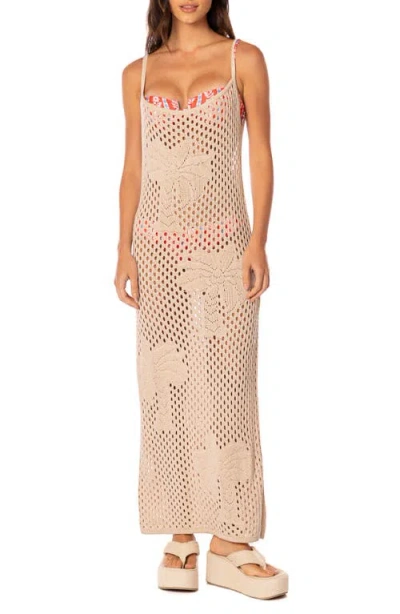 Maaji Beige Breeze Encore Cover-up Dress In Neutral