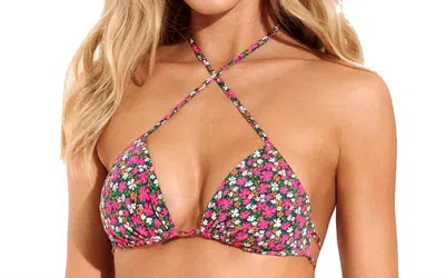 Maaji Blossom No Words Bikini Top In Multi