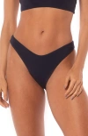 Maaji Blue Deep Splendour Reversible Bikini Bottoms In Blue