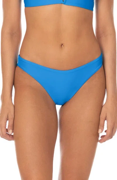 Maaji Blue Sublimity Reversible Bikini Bottoms In Multi