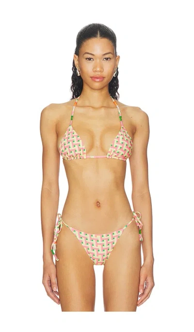 Maaji Blush Tide Balmy Bikini Top In Neutral