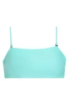 Maaji Bryn Reversible Bikini Top In Blue