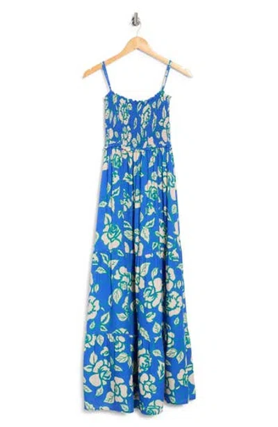 Maaji Buttercup Maxi Cover-up Dress In Blue