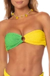 Maaji Cally Reversible Bikini Top In Multi