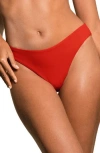 Maaji Camelia Sublimity High Rise Bikini Bottoms In Red Camelia Sublimity
