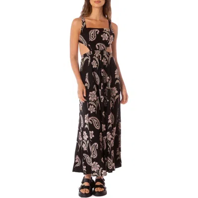Maaji Canary Cover-up Maxi Dress In Black