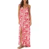 Maaji Candy Flowery Oasis Cover-up Dress In Pink