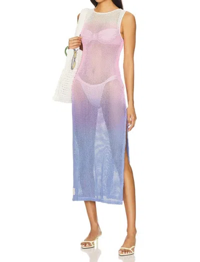 Maaji Candy Land Maesella Dress In Open Blue In Orange