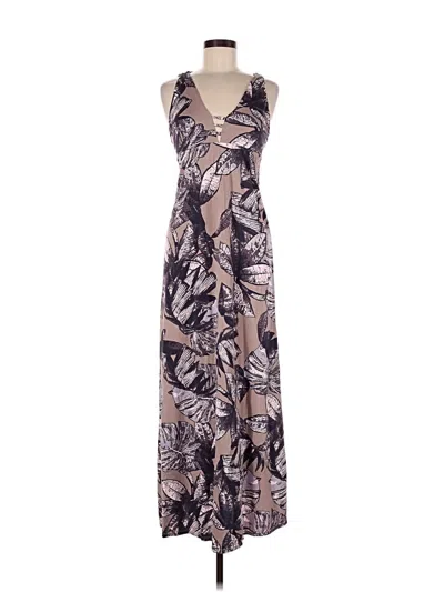 Pre-owned Maaji Casual Dress In Brown