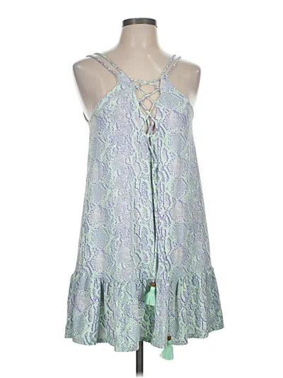 Pre-owned Maaji Casual Dress In Green